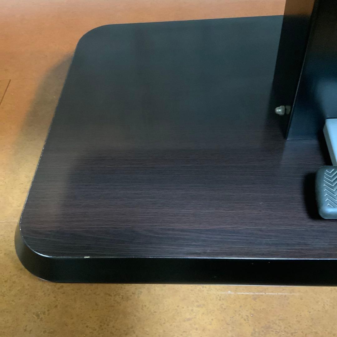 【ニコちゃん大王】昇降テーブル【ニトリ】コラボ120DT DBR