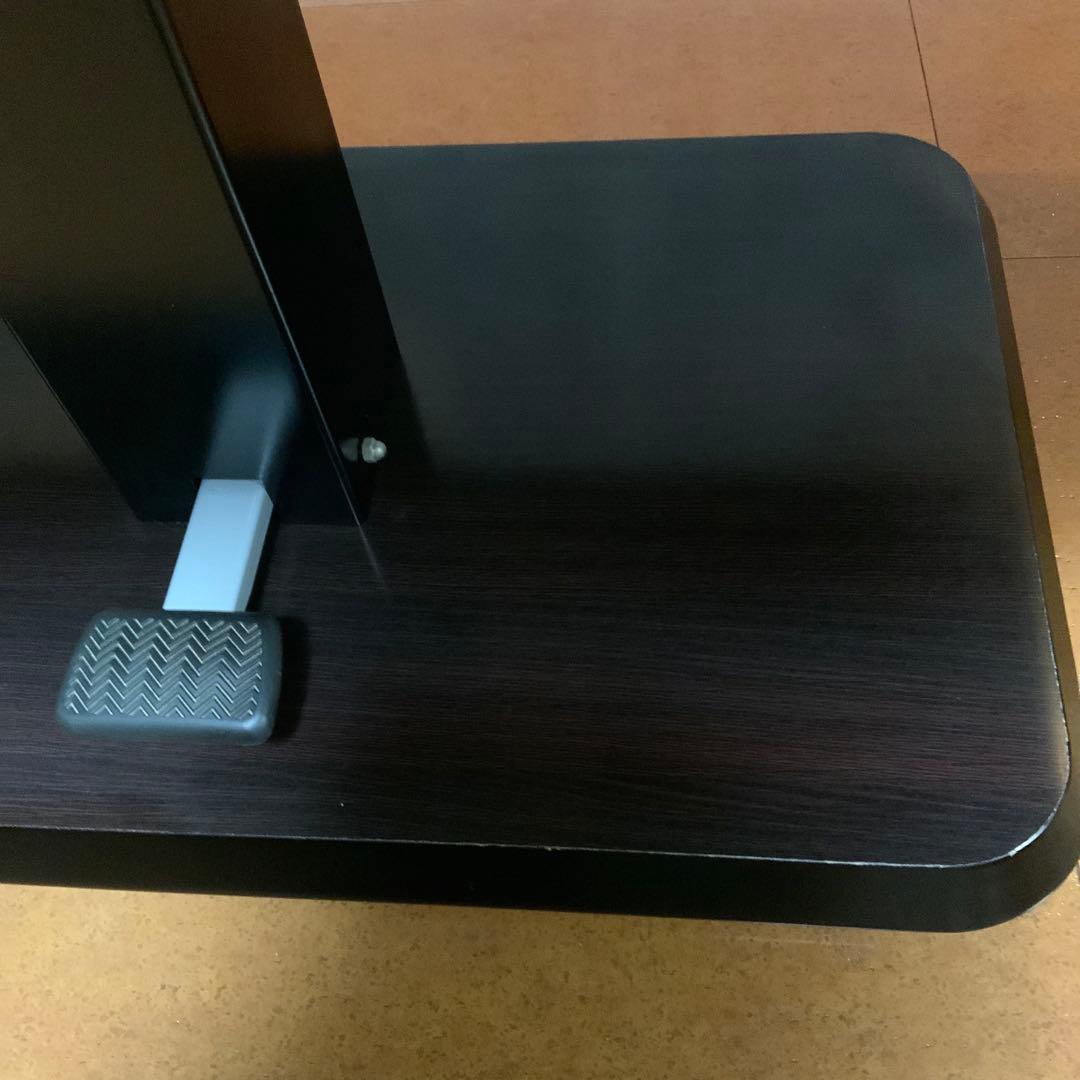 【ニコちゃん大王】昇降テーブル【ニトリ】コラボ120DT DBR