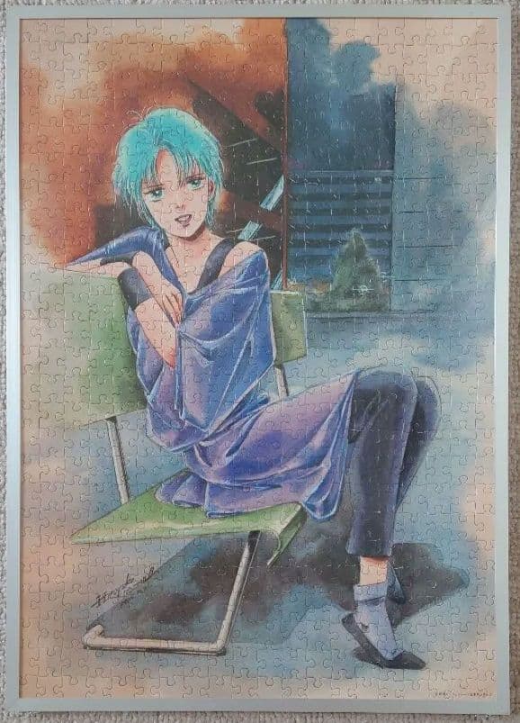 Zガンダム フォウ・ムラサメ  パズル 完成品 アルミパネル付き 500ピース