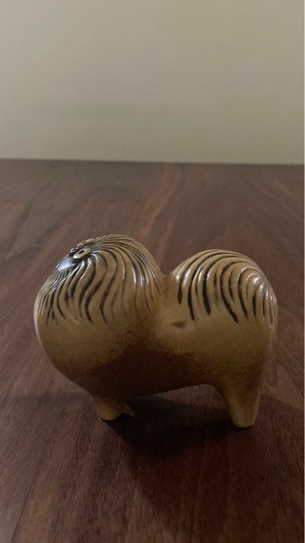 希少＊ヴィンテージ＊リサラーソン　ペキニーズ　スウェーデン　北欧　犬