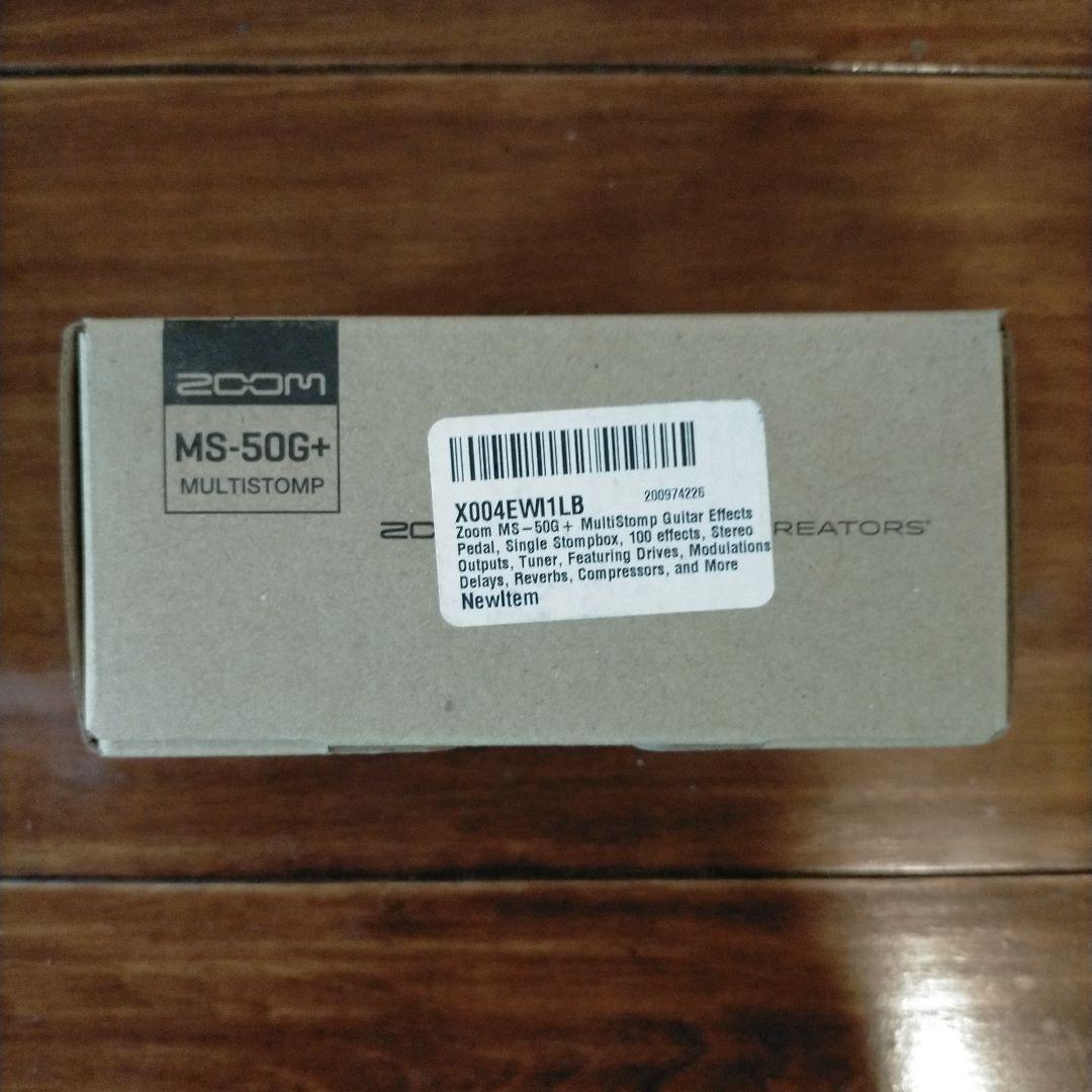 ヒロ！【未開封・未使用】ZOOM / MS-50G+ マルチストンプペダル