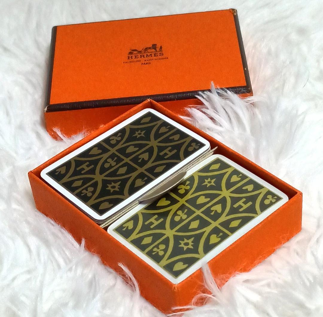 エルメス HERMES ミニチュアトランプ デッキ 正規品 Hデザイン