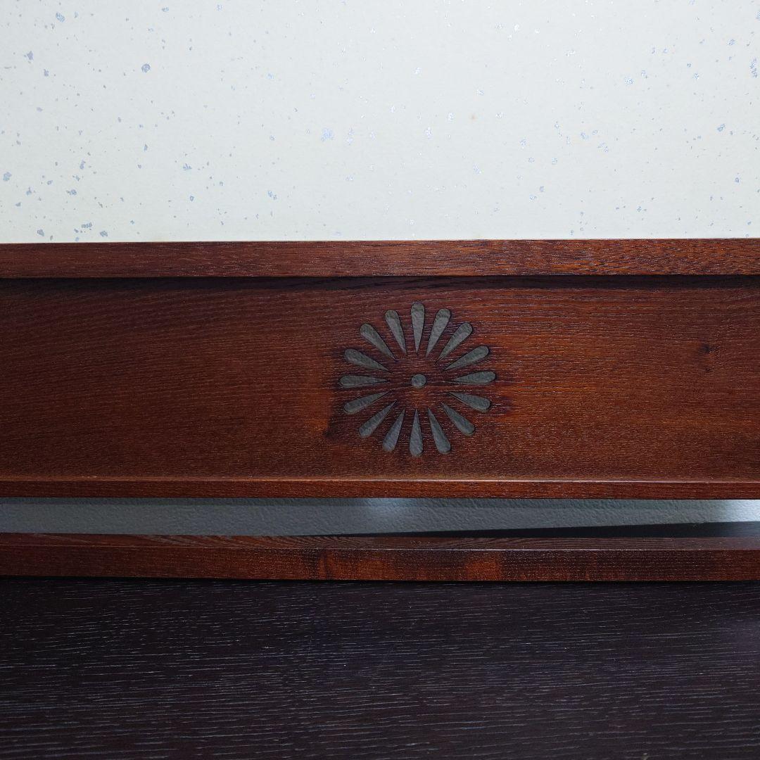 茶道具　風炉先屏風　菊桐透かし　工芸品　アンティーク