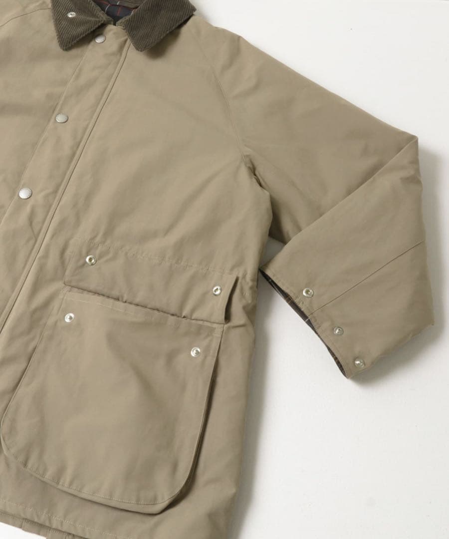 Barbour×URBS OS Bedale GREY サイズ38 ビデイル