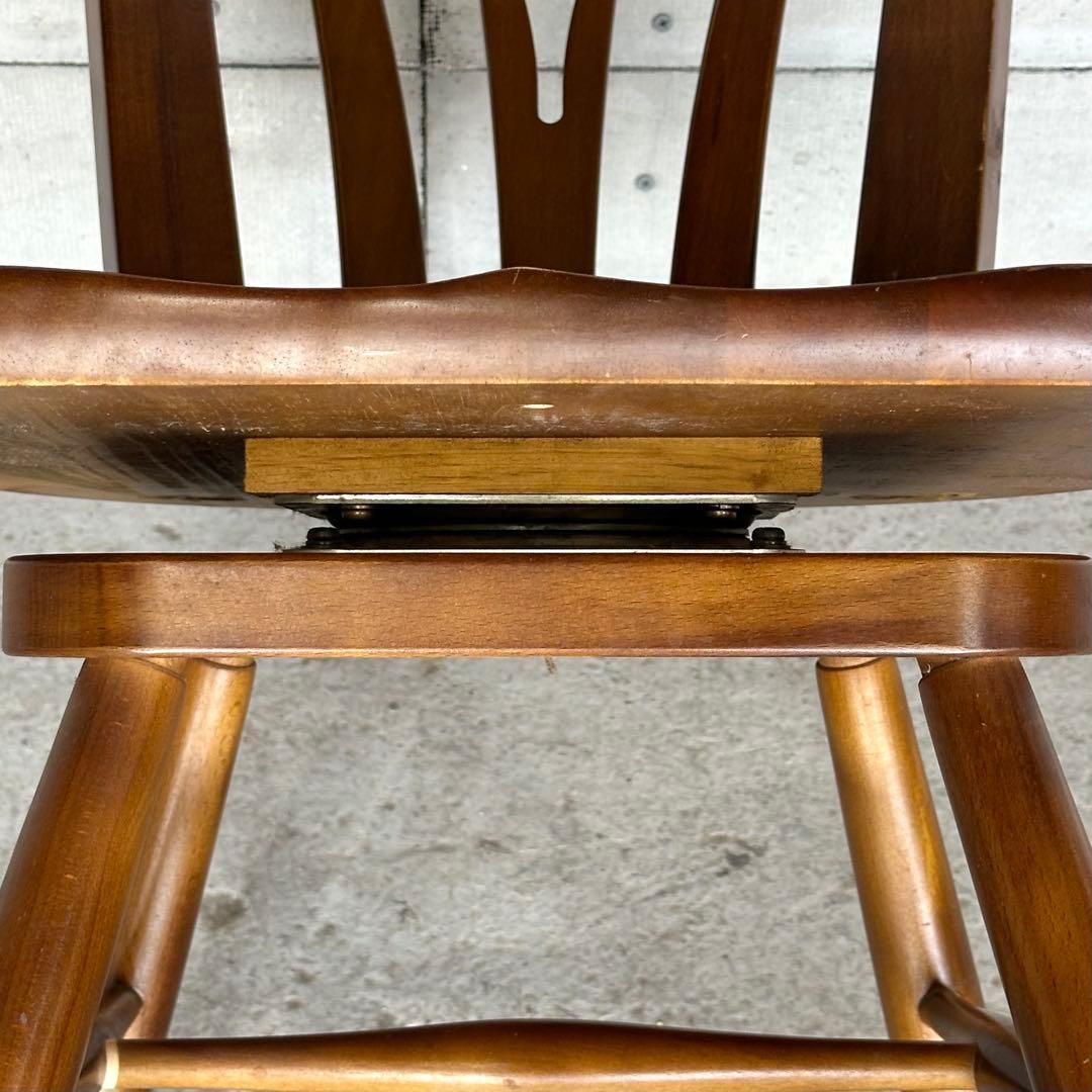 karimoku カリモク COLONIAL 回転式チェア 木製クラシック 椅子