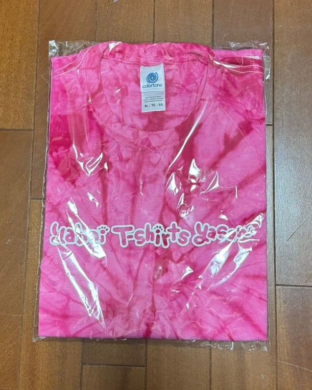 【1/14まで値下げ】ヤバイTシャツ屋さん ピンク タイダイTシャツ XLサイズ