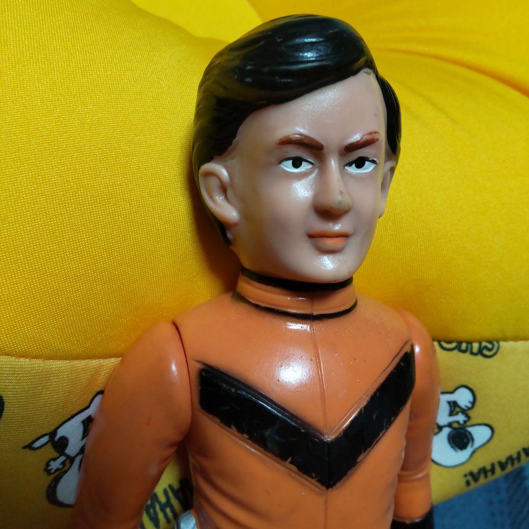 ブルマァク マット隊員 大サイズ 当時物 ソフビ 訳あり品