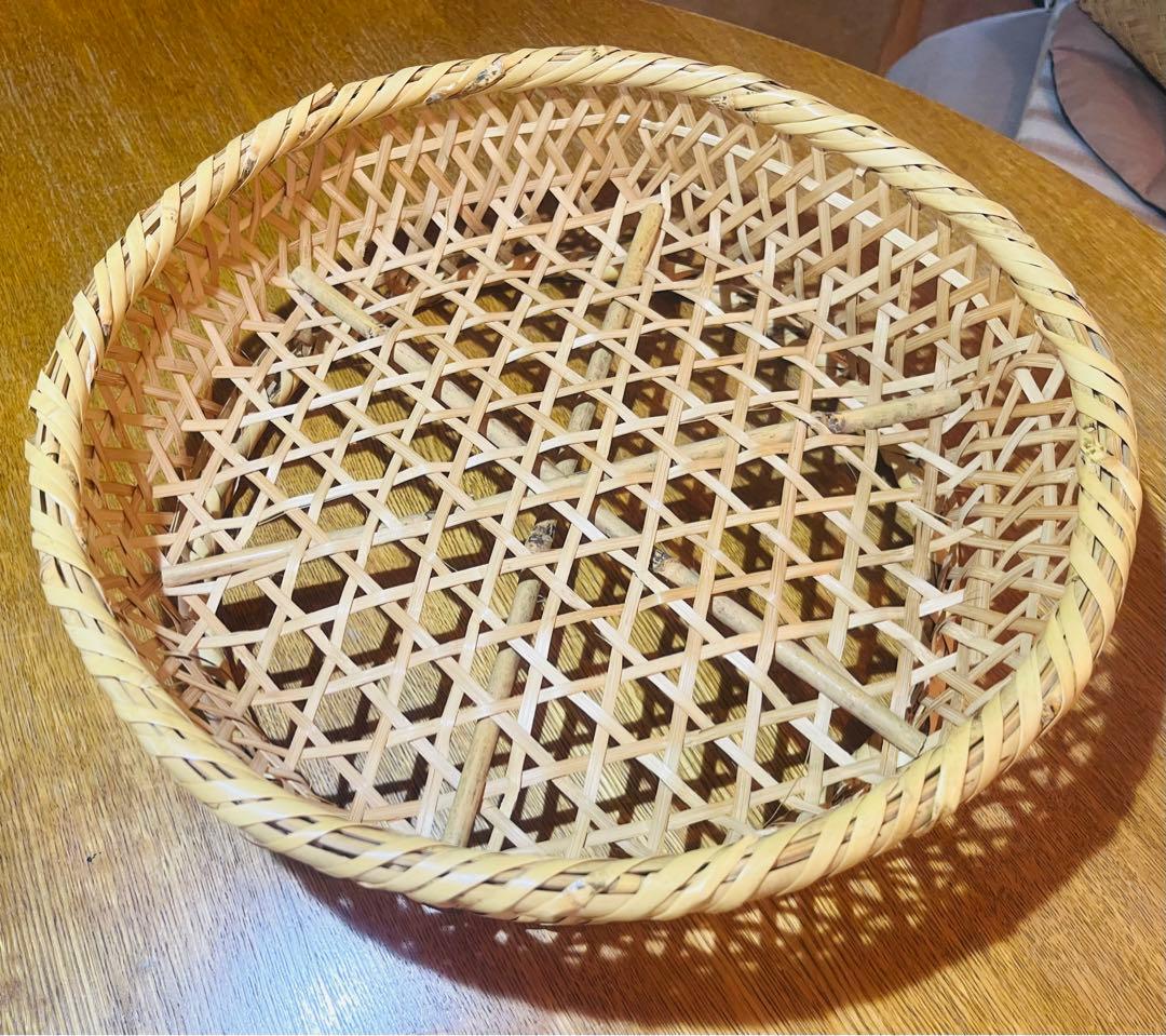 すず竹（大）かご