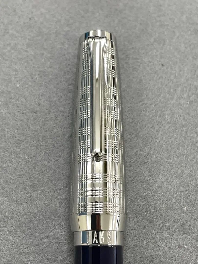 【未使用】DAKS ダックス アプレイド万年筆 ブルー