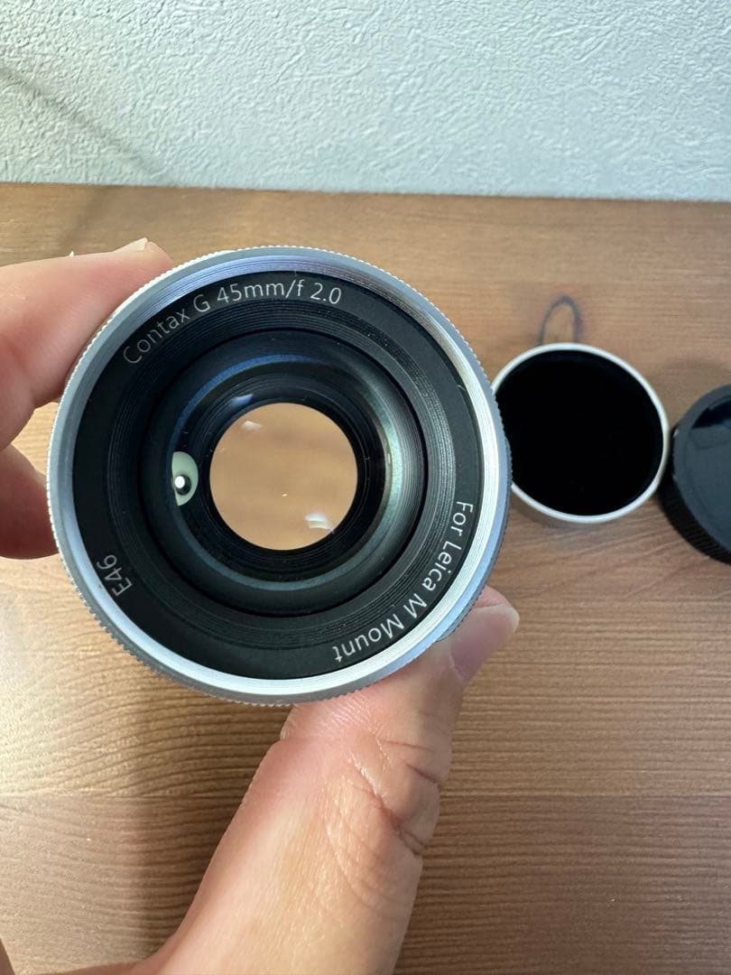 Funleader Contax G45 F2 to Leica Mコンバート