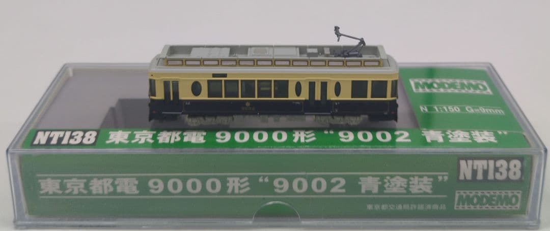 鉄道模型 東京都電 9000形 9002 青塗装