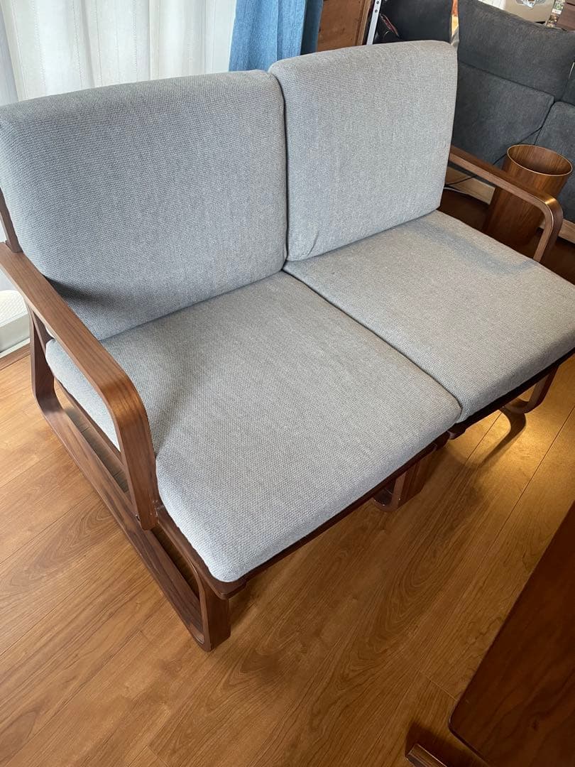 無印良品　ダイニングソファーセット　※引き取り限定