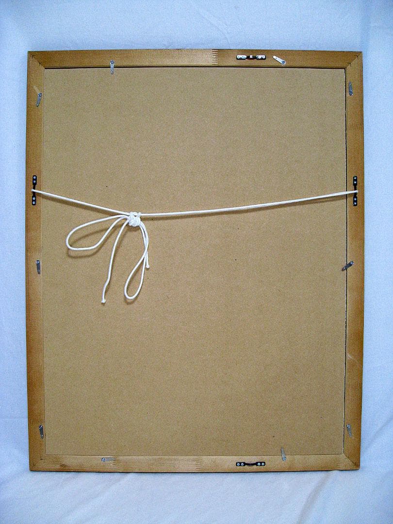 #真作 #佐藤和喜 #金剛力士 #15号大 #大作 #岩手県出身 #墨彩画家