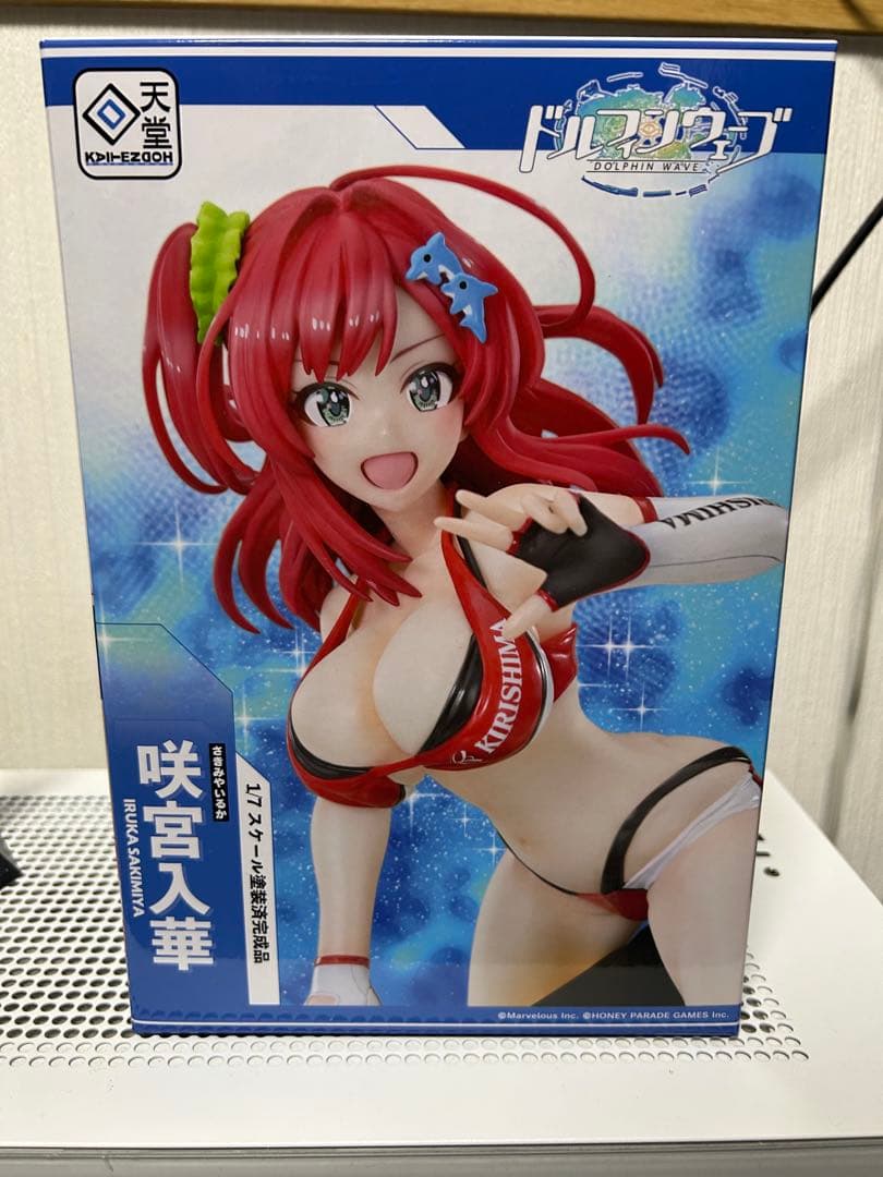 回天堂 ドルフィンウェーブ 咲宮 入華 1/7スケールPVC製塗装済みフィギュア