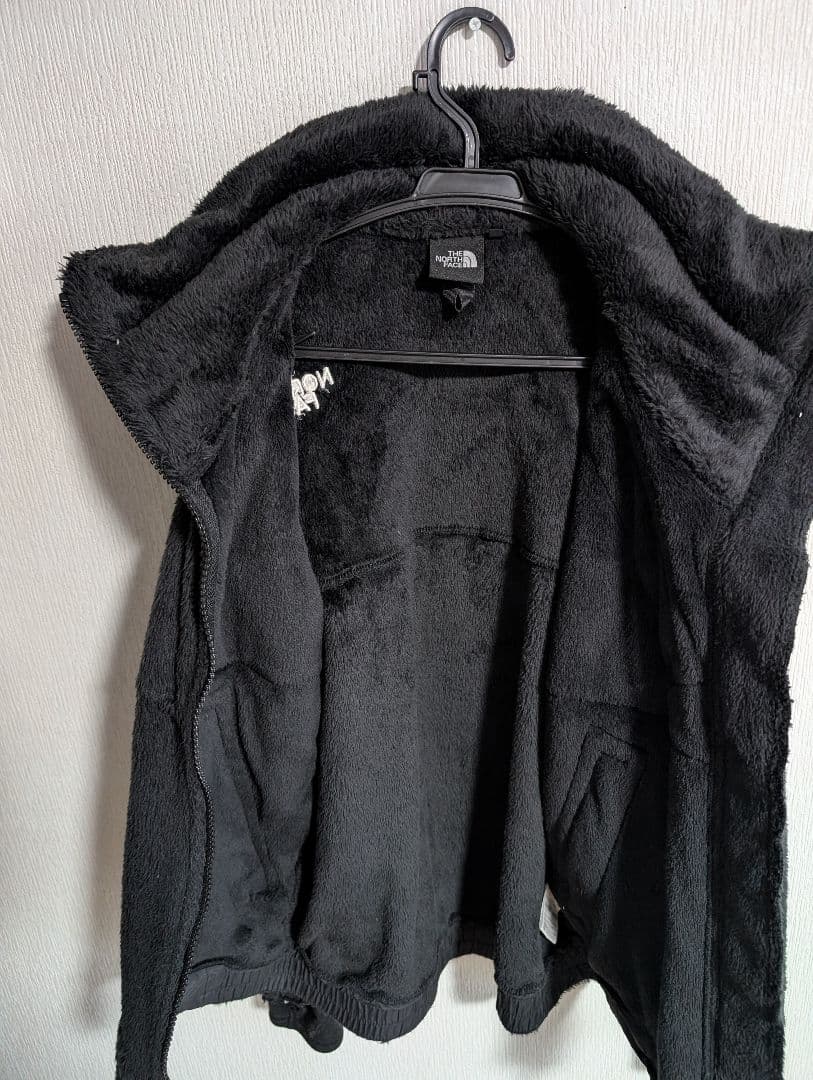 ぱ*ま様 ザ・ノースフェイス　黒ボアフリースジャケット メンズM程度
