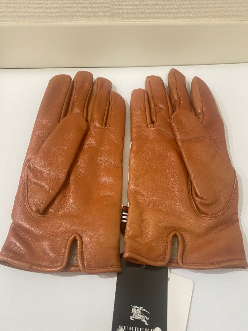 値下げ中★新品未使用★BURBERRY BLACK LABEL メンズ 羊革手袋