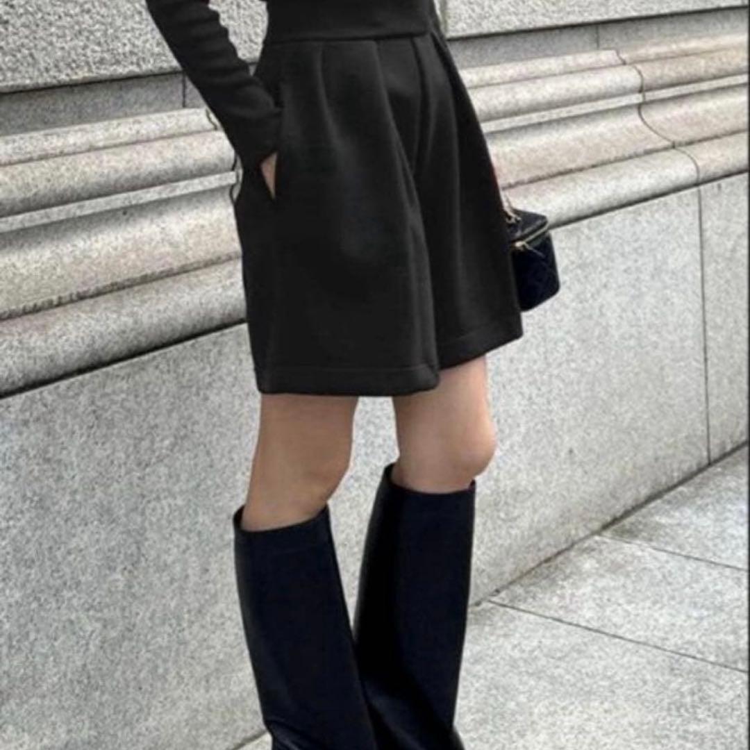 JENNE美ラインストレッチ キュロット 日本製 完売品 ジェンヌ