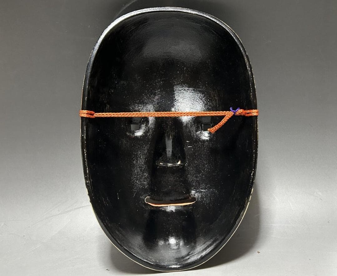 能面 小面　匠　国宝模写　若女 孫次郎　ビンテージ