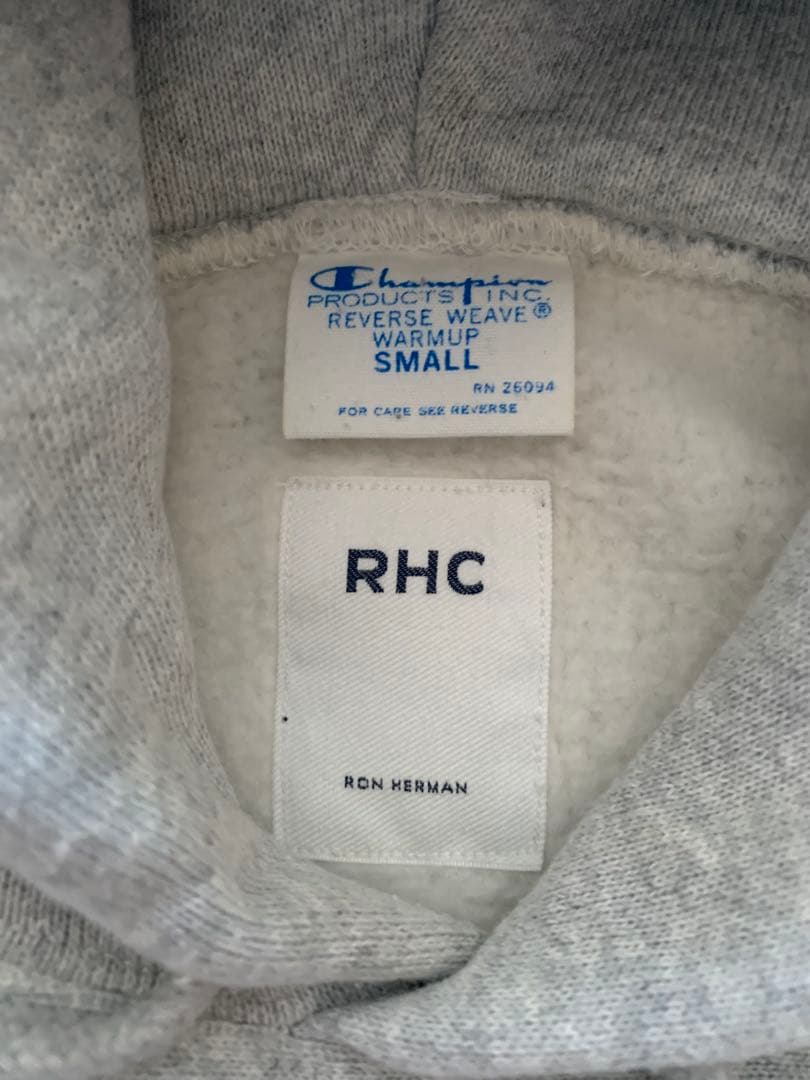 美品　RHC ロンハーマン　チャンピオン　リバースウィーブパーカー