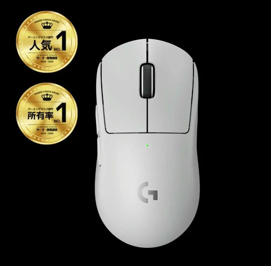 ロジクール GPRO SUPERLIGHT 2 ホワイト