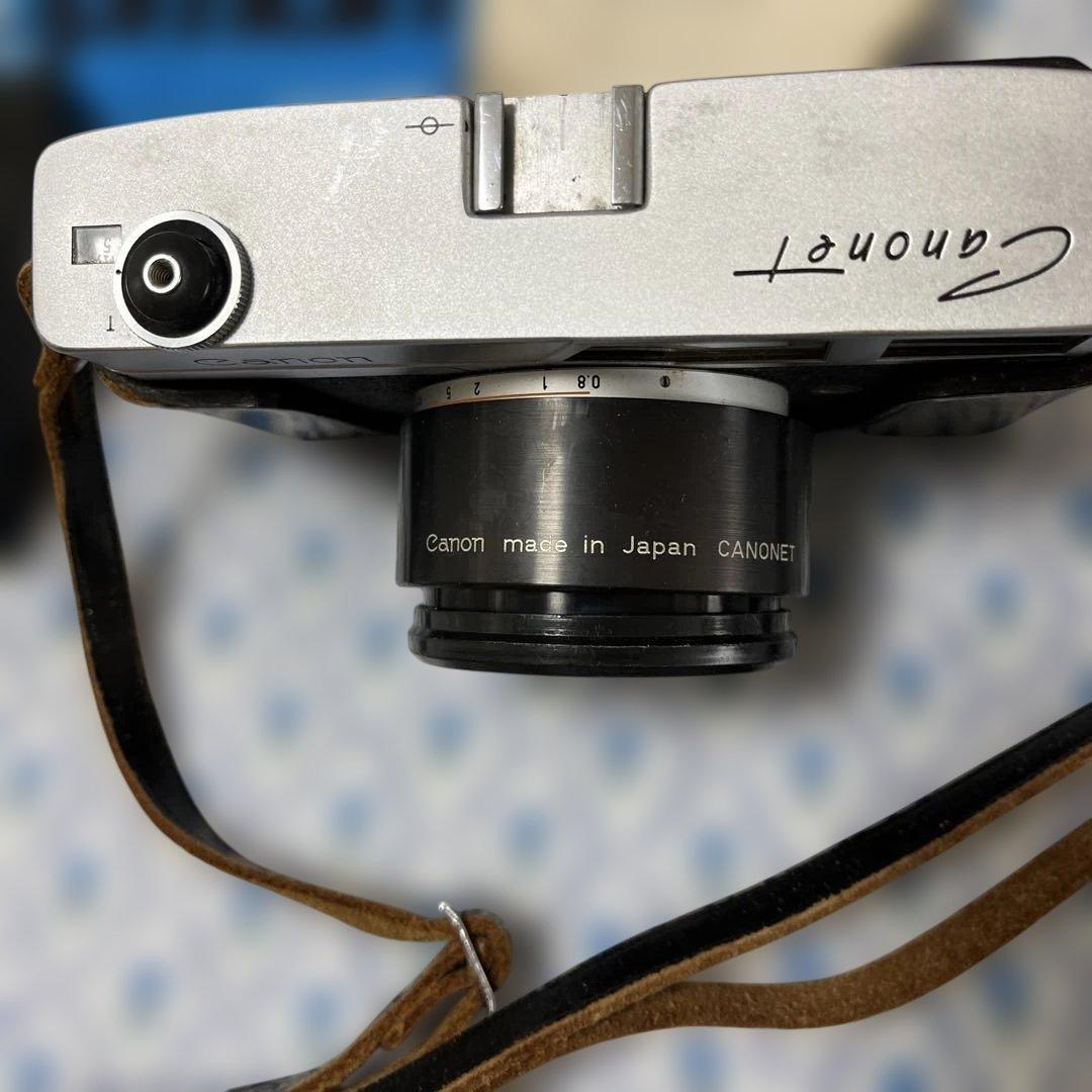 Canon CANONET カメラと三脚とストロボのセット