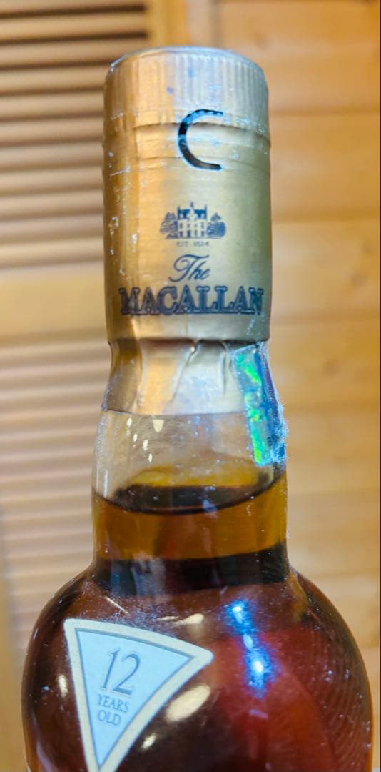 【値下げ】マッカラン シェリーオークカスク12年 旧ハーフボトル(350ml)