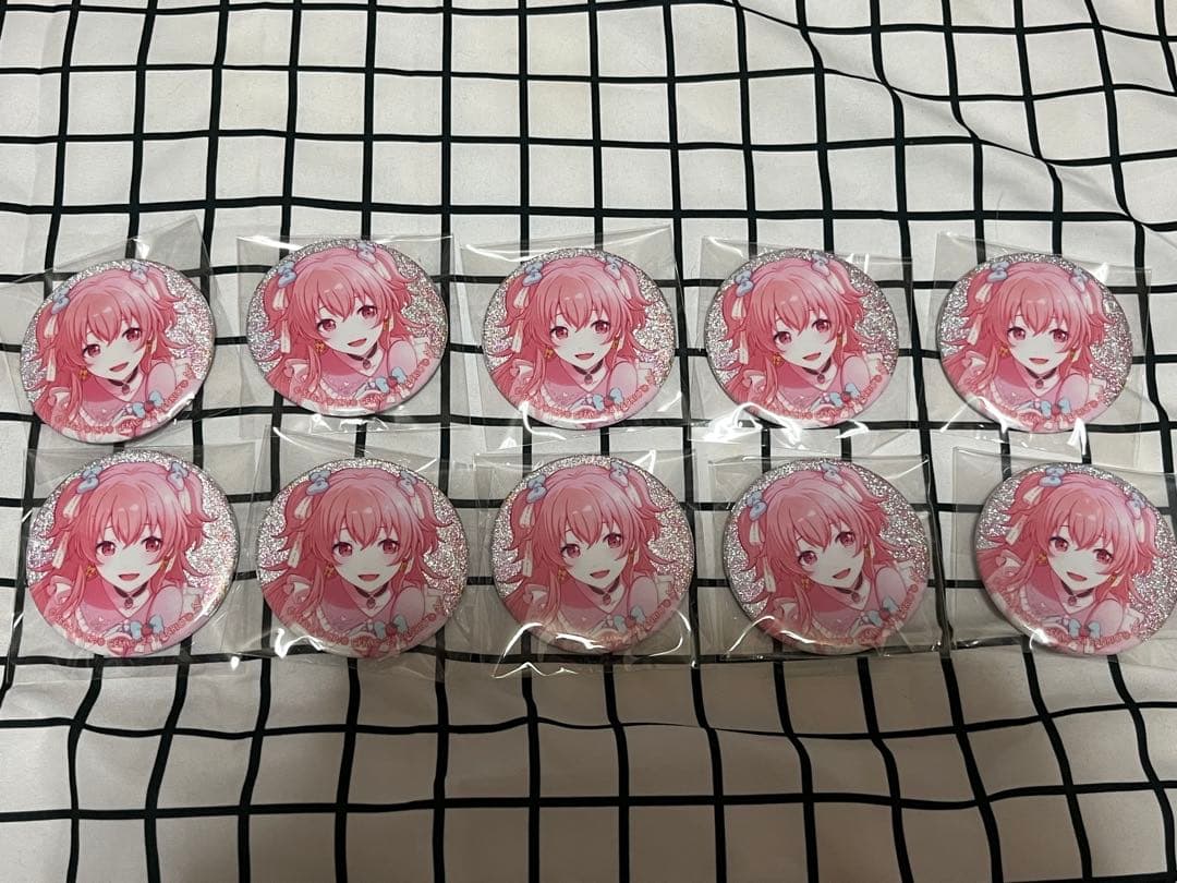 d*9様 プロセカ 桃井愛莉 サンリオ缶バッジ