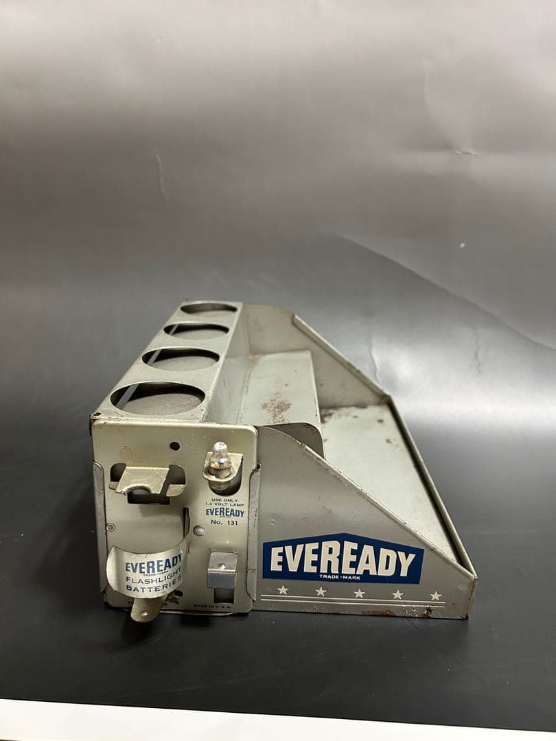 #148 1960年代　EVEREADY シェルフ　ストアディスプレイ　アメトイ