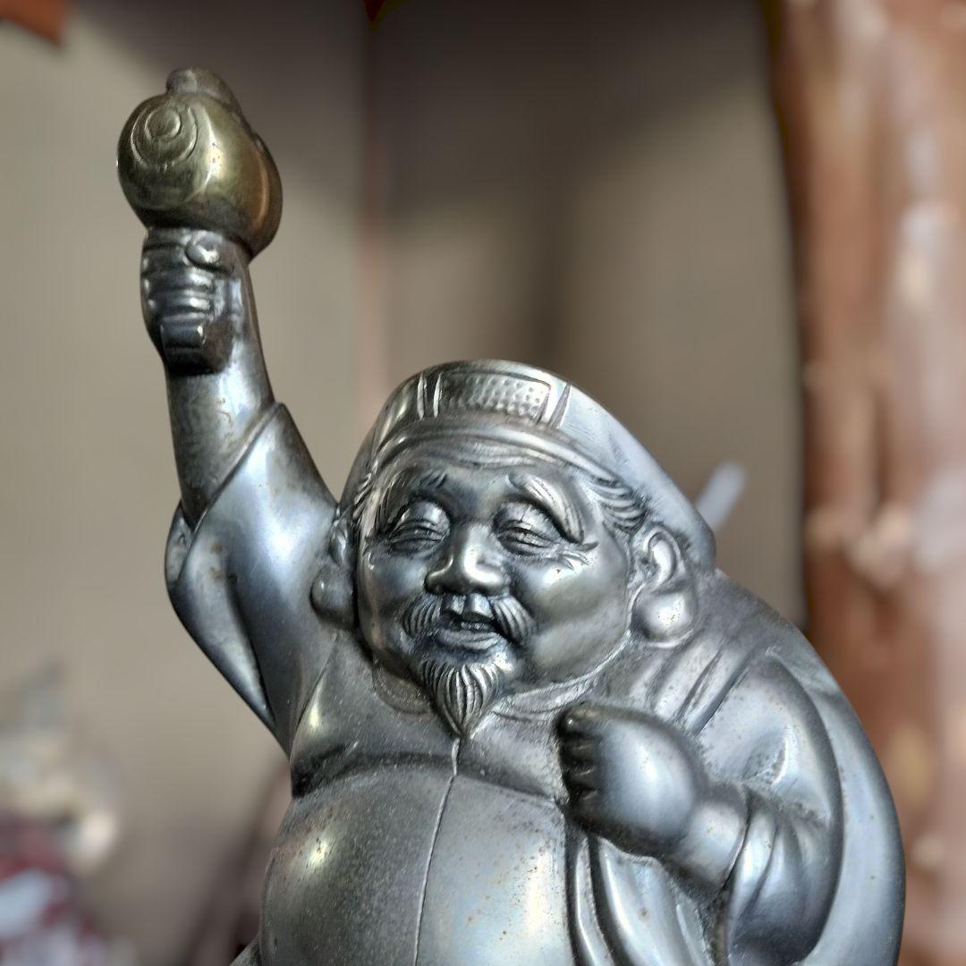 大黒天の置物　永光作（刻印）　開運 縁起物 魔除け 七福神