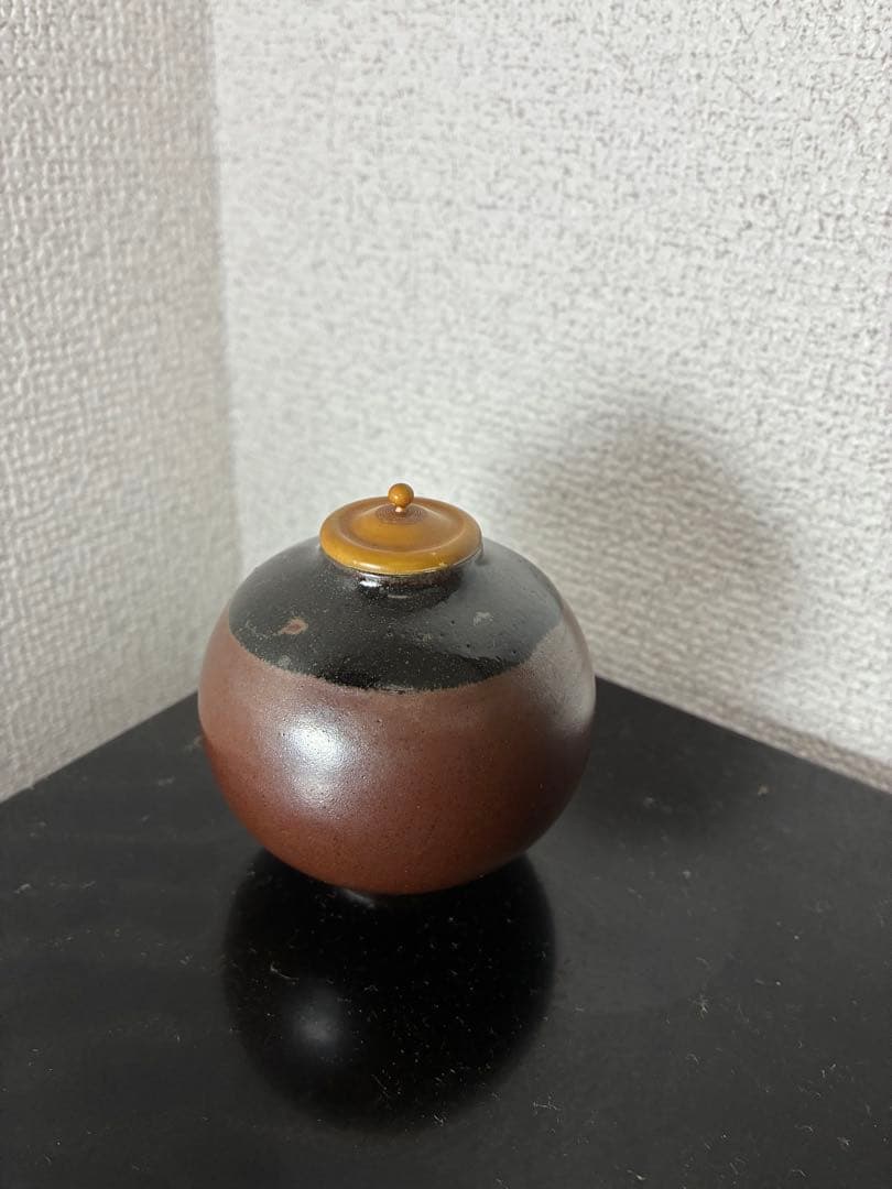 【佳香】三銀 岩城文琳茶入 前田香雪書付箱 仕覆 茶道具