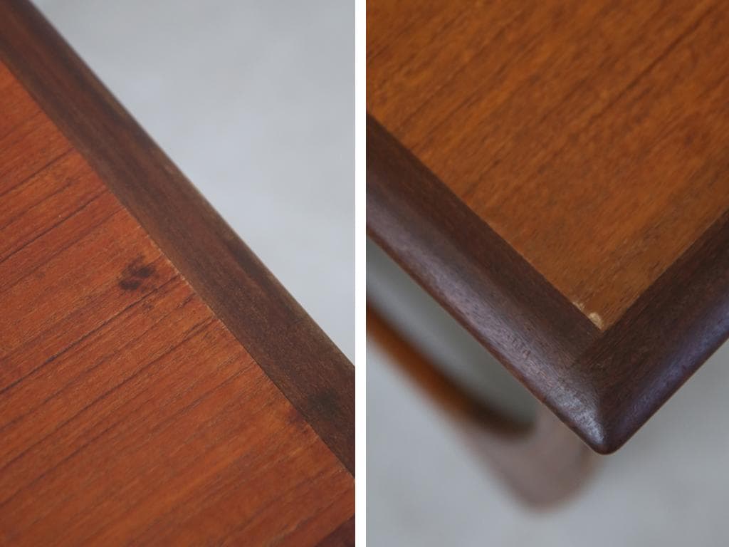 英国アンティークG-PLANジープランネストテーブル3台/収納式机(89-1)