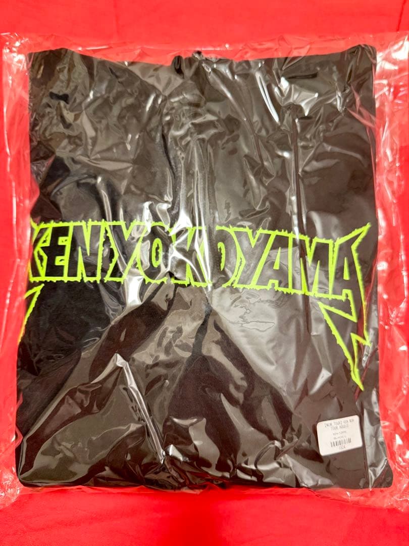 新品 KEN YOKOYAMA横山 健『MOW』パーカー黒L② ハイスタンダード