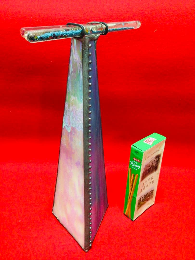 アメリカ人気作家一点物 万華鏡 ビンテージステンドグラス仕様 上級モデル 美品