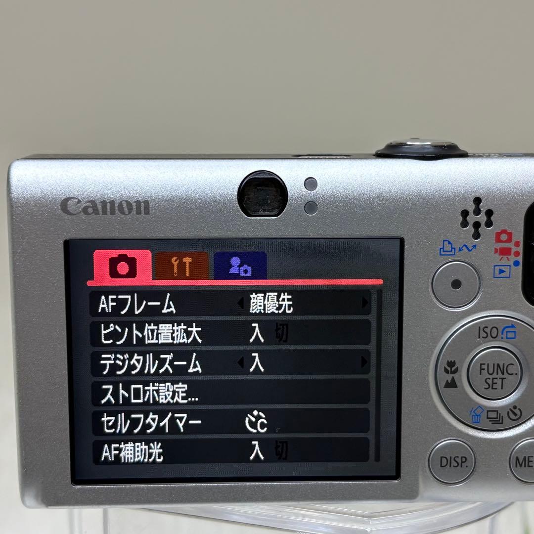 美品　Canon カメラ　IXY 20IS PC1271 充電器 コンデジ　可動