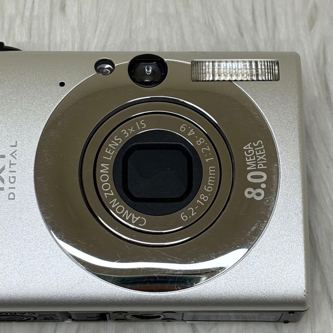 美品　Canon カメラ　IXY 20IS PC1271 充電器 コンデジ　可動