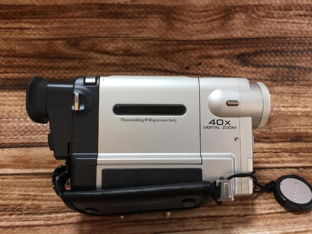 撮影再生ダビングOK　SHARP　VL-PD1　付属品あり　液晶大画面