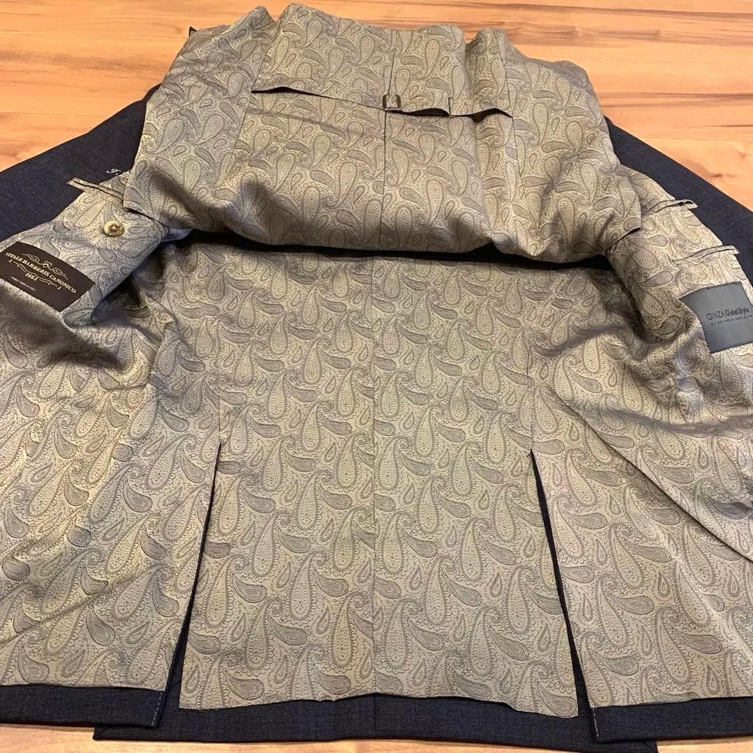 カノニコ GINZAGlobalStyle イタリア製ネイビージャケットベスト