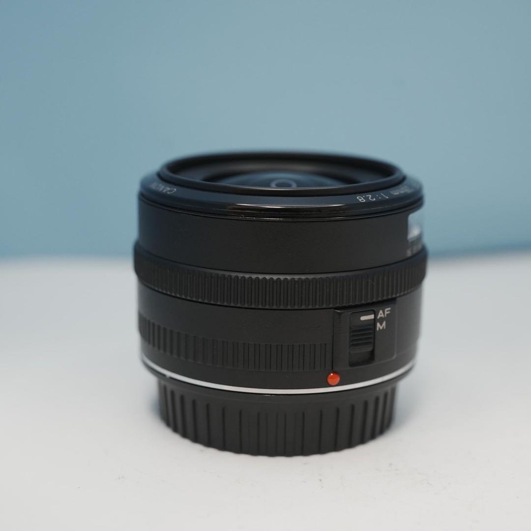 Canon純正 28mm F2.8 標準レンズ 極美品 a4246