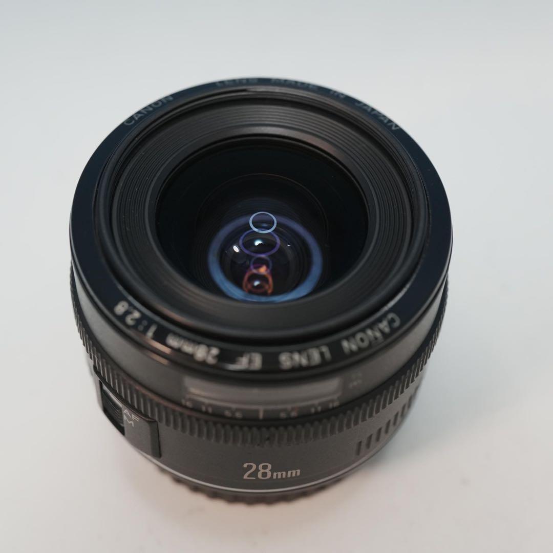 Canon純正 28mm F2.8 標準レンズ 極美品 a4246