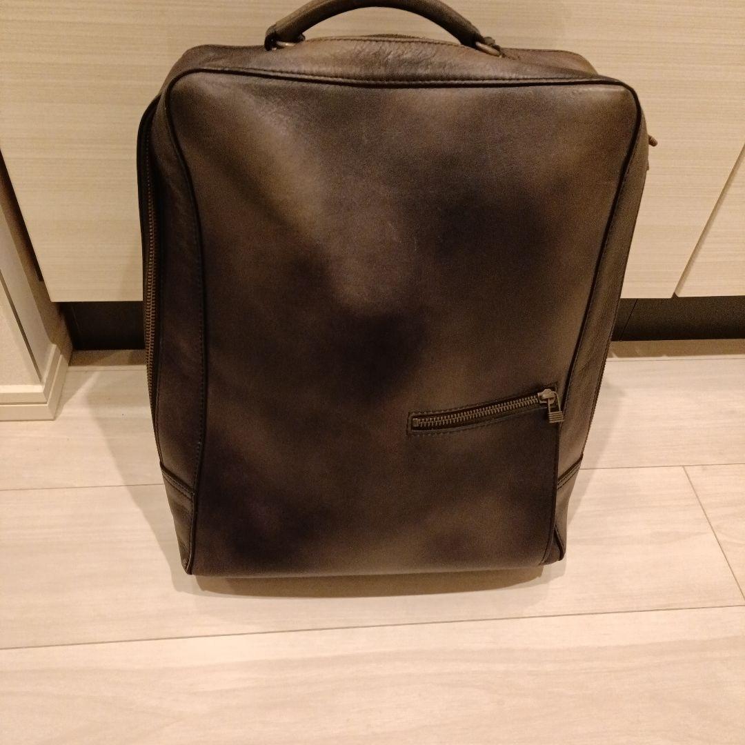 マザーハウス　 レザー ビジネスバッグ