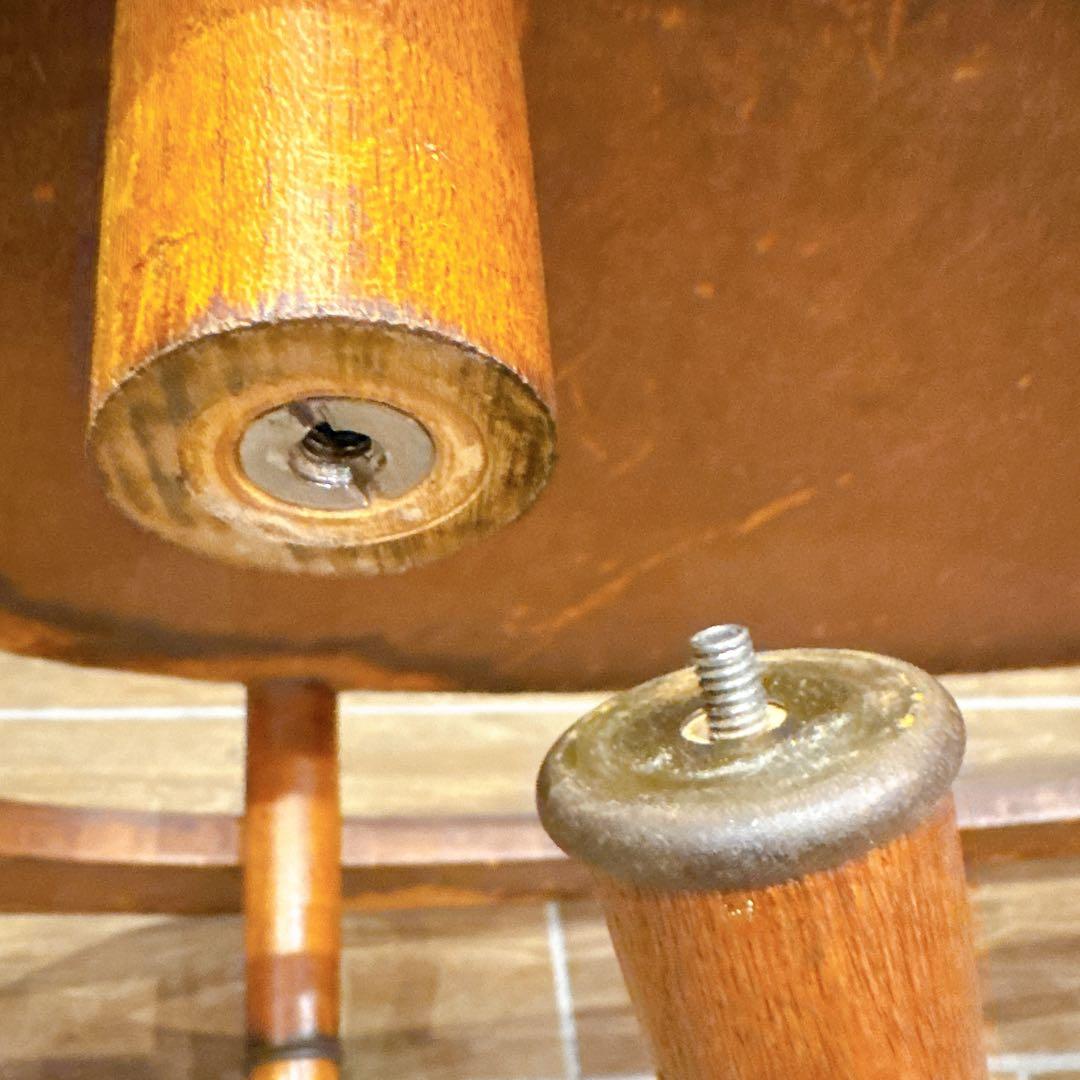 さば様 アメーバ型 二段式 カフェテーブル ミッドセンチュリー 1950