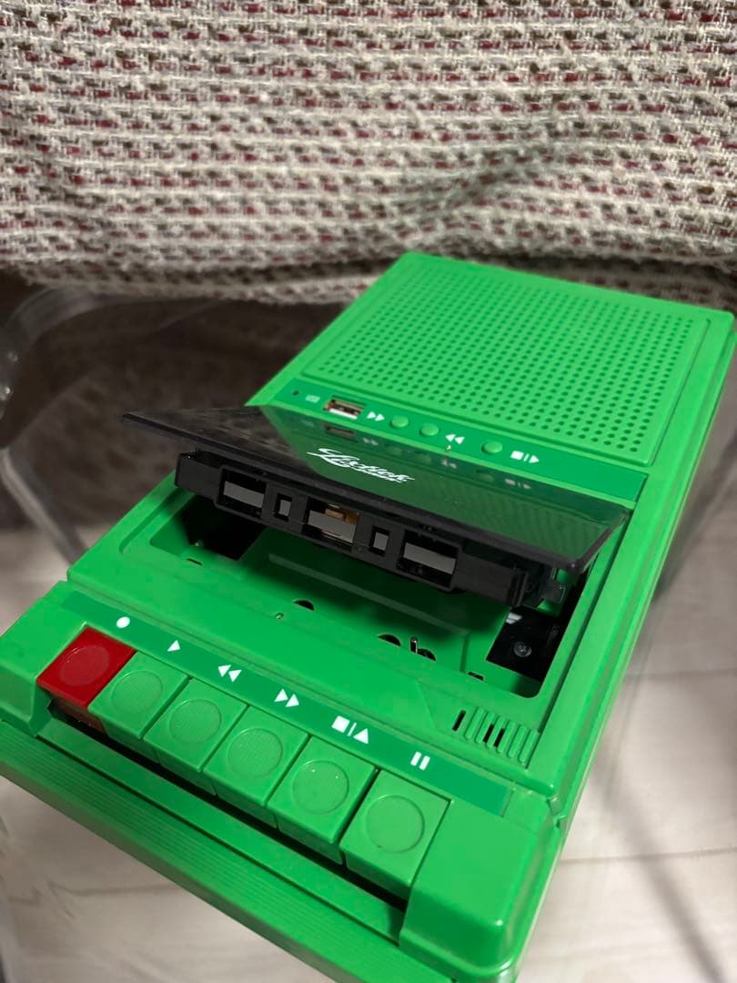カセットプレイヤー カセットレコーダー テープ lixtick