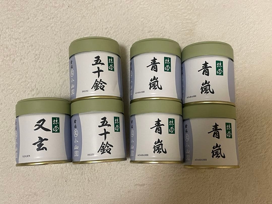 丸久小山園　青嵐40g＊4 五十鈴40＊2 又玄 40g＊1
