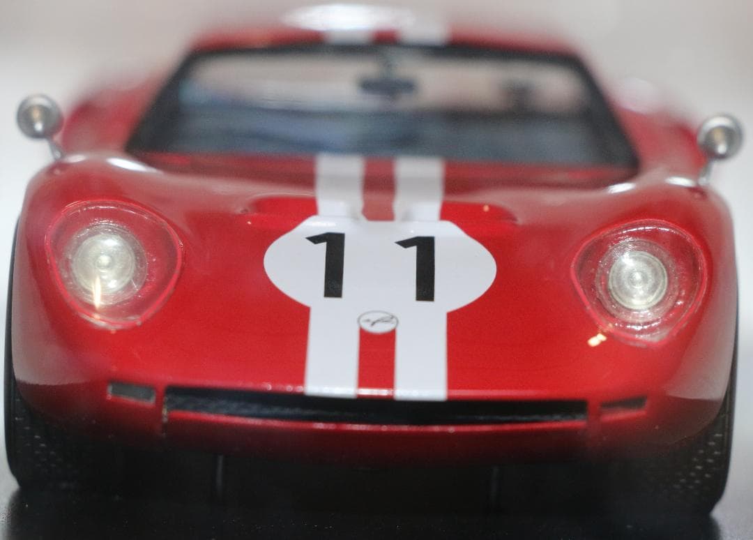 希少インターアライド製1/24プリンスＲ３８０（赤）１９６６日本ＧＰ優勝者出場車