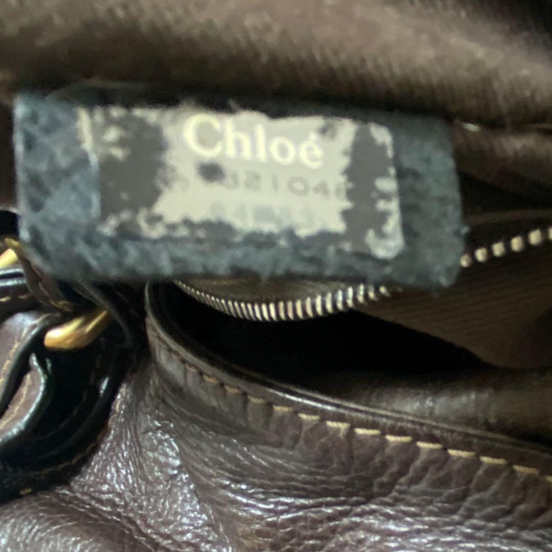 Chloe クロエ　パディントンバッグ　南京錠　ブラウン y2k ダークブラウン