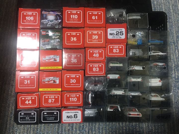トミカパトカー車両色々大量美品状態