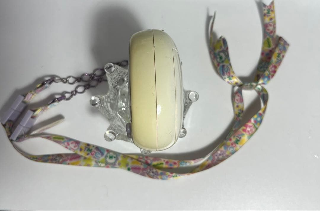 たまごっちみくす　アニバーサリー　ロイヤルホワイト　箱つき　ストラップつき