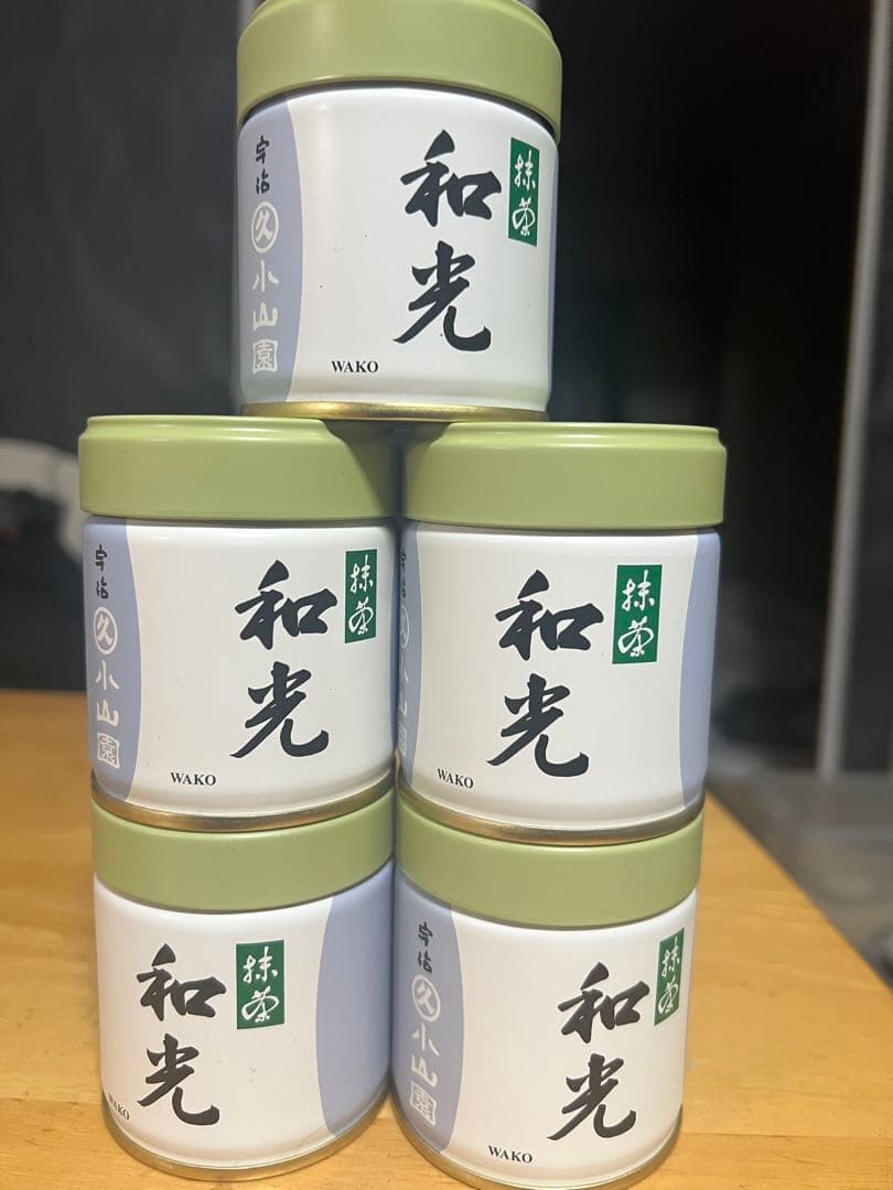 丸久小山園 和光 抹茶 40g缶 5個セット