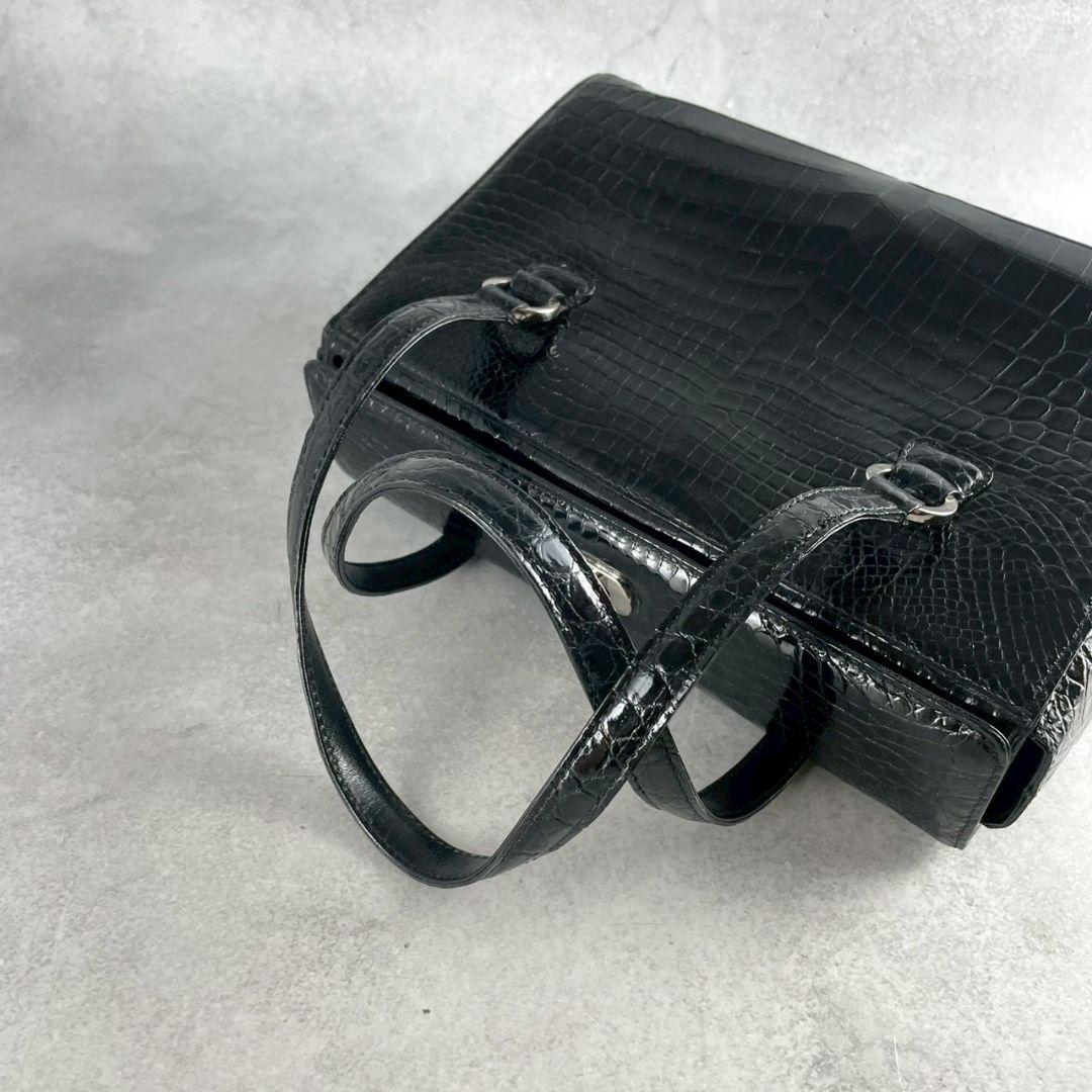 クロコダイル crocodile sanpo シャイニング センター取り 黒