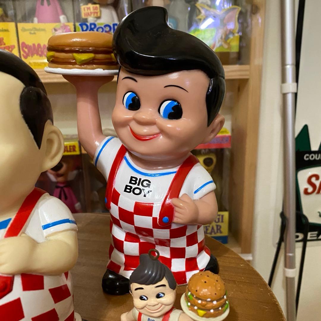 BIG BOY ビッグボーイ ボビングヘッド 貯金箱 フィギュア セット